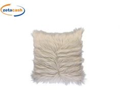 CUSCINO FURRY BIANCO 45X45