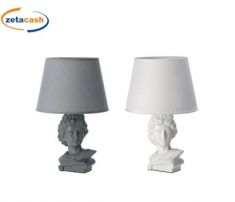 LUME CON BASE IN CERAMICA FORMA DAVID 15 X10 X 40 CM