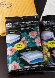 SACCO SALVASPAZIO PROFUMATO AL GELSOMINO CM. 60X90