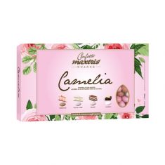 CONFETTI BIANCO E ROSA 1 KG CON MANDORLA
