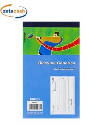 BLOCCO RICEVUTE GENERICHE 50 FOGLI AUTORICALCANTI