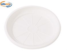 SOTTOVASO RATTAN BIANCO DIAM 35 CM