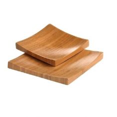 PIATTO SUSHI IN BAMBOO CM 10X10X1,5