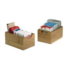 PORTA BUSTINE IN LEGNO CM. 7X11X5,5