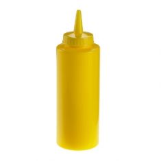 BOTTIGLIA SQUEEZE GIALLO CON TAPPO 680ml