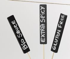 SPIEDO CON LAVAGNA E PENNARELLO 50 PEZZI