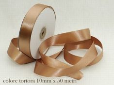 NASTRO DOPPIO RASO TORTORA 10MMX50M