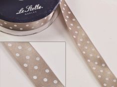 NASTRO DOPPIO RASO POIS TORTORA 50 METRI