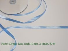 NASTRO DOPPIO RASO CELESTE 1 CM