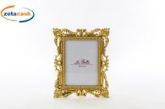 PORTA FOTO IN RESINA ORO CM INT 13x18