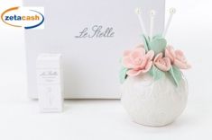 PROFUMATORE PORCELLANA FIORE 8X10 CM