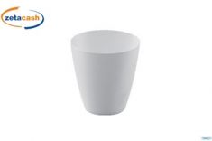 BICCHIERINO IN PLASTICA BIANCO 60 CC 25 PEZZI