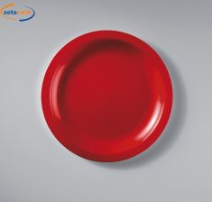 PIATTI DESSERT ROSSI 6 PEZZI