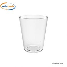 BICCHIERI CONICI IN PLASTICA TRASPARENTI 340 CC