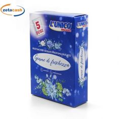 DETERSIVO LAVATRICE IN POLVERE SET 5 DOSI IN BUSTA UNICO