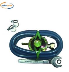 REGOLATORE GAS BASSA PRESSIONE + TUBO E ACCESSORI