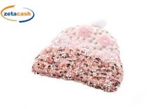 APPENDINO CAPPELLINO ROSA PAILETTES H 15 CM