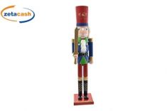 SCHIACCIANOCI VERDE E BLU SPADA H 106 CM