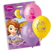 PALLONCINI PRINCIPESSA SOFIA 10 PEZZI MISURA MEDIA