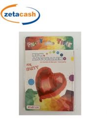 PALLONCINO CUORE ROSSO AD ELIO