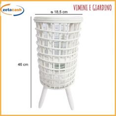 LANTERNA AKIO IN VIMINI CM 48 X 19