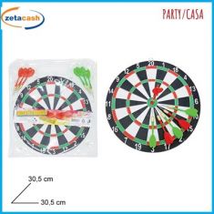 FRECCETTE E BERSAGLIO DART BOARD CM 32 x 37
