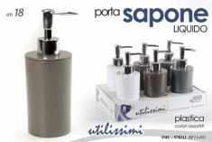 PORTA SAPONE IN PLASTICA TONDO CM. 18