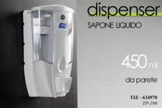 DISPENSER SAPONE DA PARETE