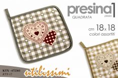 PRESINA DA CUCINA IN TESSUTO