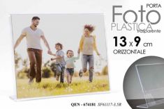 PORTA FOTO IN PLASTICA ORIZZONTALE