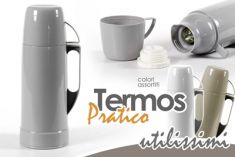 THERMOS 0,15 LITRI PLASTICA CON INTERNO IN ACCIAIO