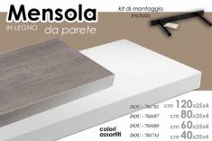 MENSOLA DA PARETE 60 CM