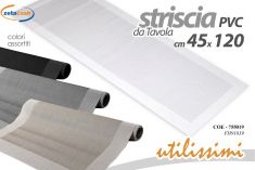 RUNNER DA TAVOLA IN PVC E POLIESTERE