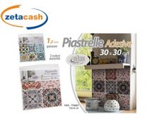 PIASTRELLA DECORATA ADESIVA CM 30X30