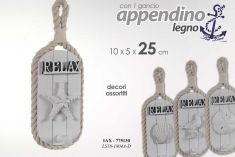 APPENDINO CON CORDA E POMOLO LINEA MARE