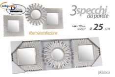 DECORAZIONE PARETE 3 PEZZI