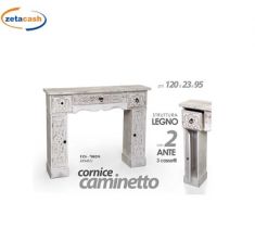 CORNICE CAMINO IN LEGNO