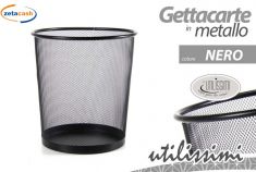 CESTINO GETTACARTE NERO