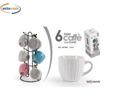 SET 6 TAZZE 90 ML CON STAND
