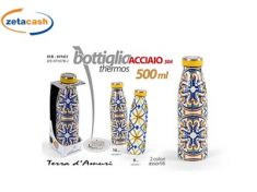 BORRACCIA TERMICA IN ACCIAIO 500 ML CM 8 X 24