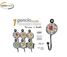 GANCIO FERRO E CERAMICA TERRE E SOLE ASS