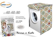 COPRILAVATRICE CON CERNIERA 60X60X80 CM TERRA E SOLE