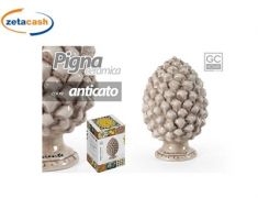 PIGNA IN CERAMICA GRIGIO BIANCO 8 X 10 CM