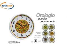 OROLOGIO DA PARETE AMUNI DIAMETRO 31 CM
