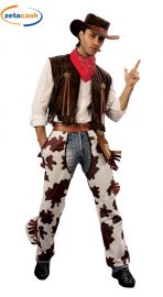 COSTUME COW BOY GRINGO UOMO