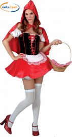 COSTUME CARNEVALE DONNA CAPPUCCETTO SEXY