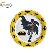 PIATTI BATMAN COMPOSTABILI 8 PZ
