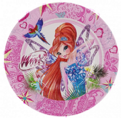 PIATTI IN CARTA 8 PEZZI WINX