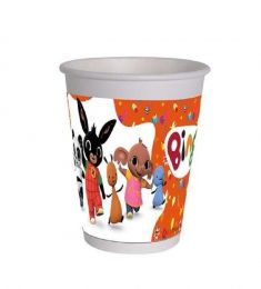 BICCHIERI IN PLASTICA BING 8 PEZZI