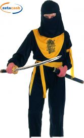 COSTUME CARNEVALE DRAGON NINJA BIMBO
